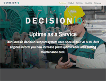 Tablet Screenshot of decisioniq.com